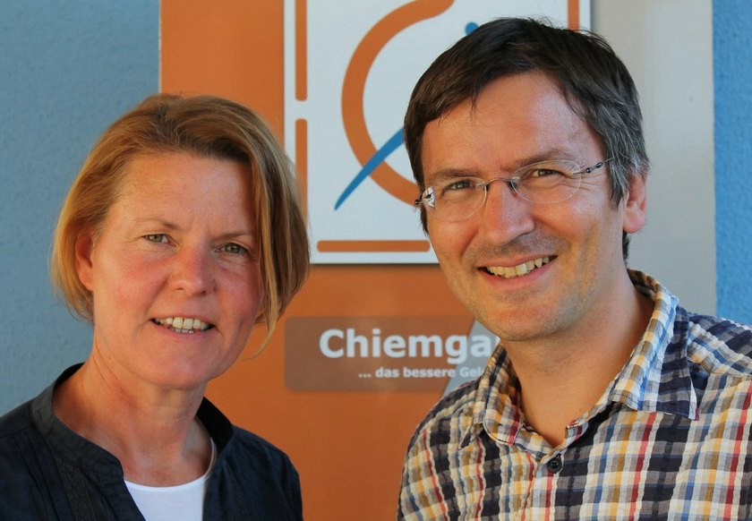 Geschäftsleitung Elke Mathe und Christophe Levannier. Foto: Katja Linneweber